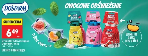 Drażetki odświeżające Dosfarm