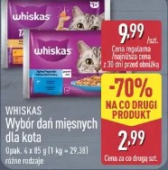 Whiskas Wybór dań mięsnych dla kota