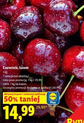 Czereśnie, luzem
