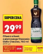 Oliwa z oliwek z pierwszego tłoczenia Gallo Classico
