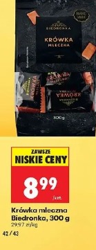 Krówka mleczna Biedronka