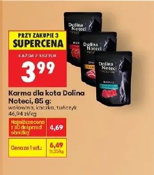 Dolina Noteci karma dla kota wołowina, kaczka, tuńczyk