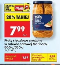 Płaty śledziowe smażone w zalewie octowej Marinero