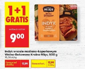 Indyk w sosie maślano-koperkowym Wolno Gotowane Kraina Mięs