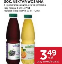Sok, nektar Wosana