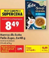 Karma dla kota Felix Zupa, 6x48 g