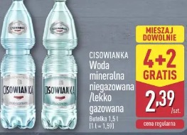 Cisowianka Woda mineralna niegazowana / lekko gazowana