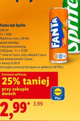 Fanta lub Sprite