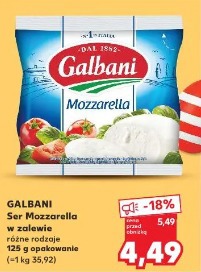 Ser Mozzarella w zalewie Galbani