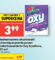 Oxy Spotless jednorazowo chusteczki chroniące pranie przed zafarbowaniem, 25 szt.