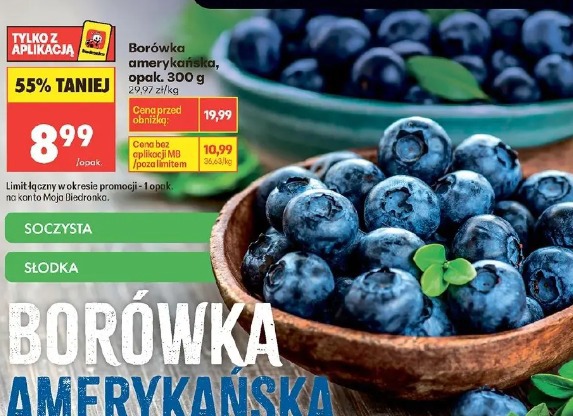 Borówka amerykańska opak. 300g