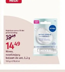 Nivea, nawilżający balsam do ust