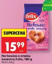 Nerkowiec o smaku żurawiny Felix