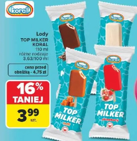 Lody Top Milker Koral
