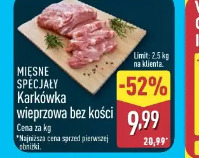 Mięsne specjały Karkówka wieprzowa bez kości