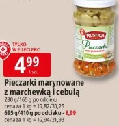 Pieczarki marynowane z marchewką i cebulą Rustica
