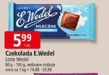 Czekolada E.Wedel Lotte Wedel