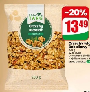 Orzechy włoskie łuskane Bakaliowy Targ