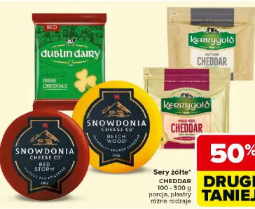 Sery żółte CHEDDAR