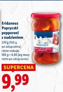 Eridanous Papryczki pepperoni z nadzieniem