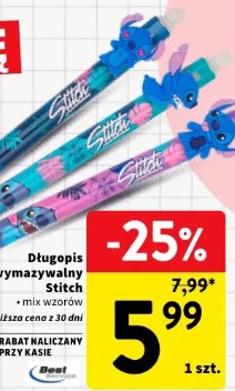 Długopis wymazywalny Stitch