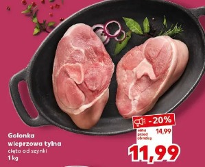 Golonka wieprzowa tylna cięta od szynki