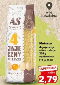 AS Babuni Makaron 4-jajeczny niteczki