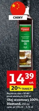 Olej sezamowy 100% Diamond