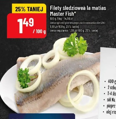 Filety śledziowe a la matias Master Fish