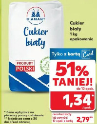 Diamant Cukier biały