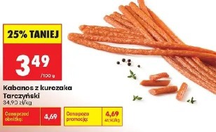 Kabanos z kurczaka Tarczyński