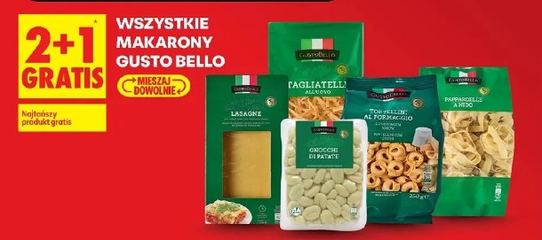 Wszystkie makarony Gusto Bello