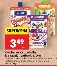 Owsianka XXL Lubella lub Musly Tymbark