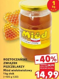 Roztoczański Związek Pszczelarzy miód wielokwiatowy