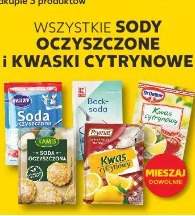 Wszystkie sody oczyszczone i kwaski cytrynowe