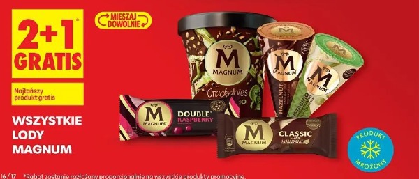 Wszystkie lody Magnum