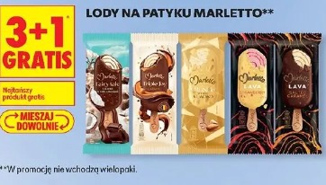 Lody na patyku Marletto
