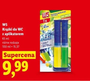 W5 krążki do WC z aplikatorem