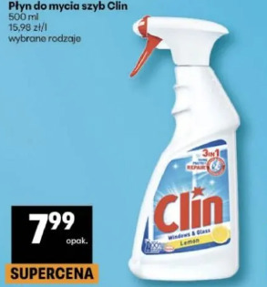 Clin płyn do mycia szyb
