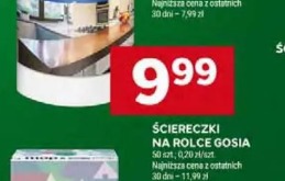 Ściereczki na rolce Gosia