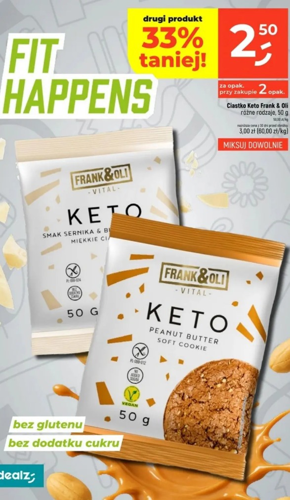 Ciastko Keto Frank & Oli