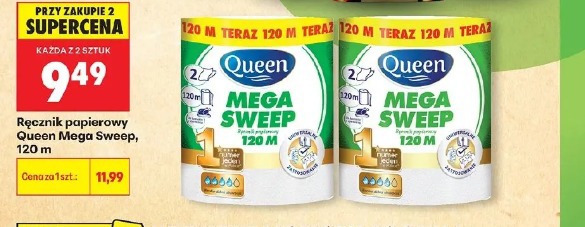 Ręcznik papierowy Queen Mega Sweep