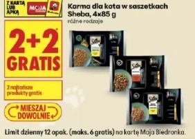 Sheba karma dla kota w saszetkach