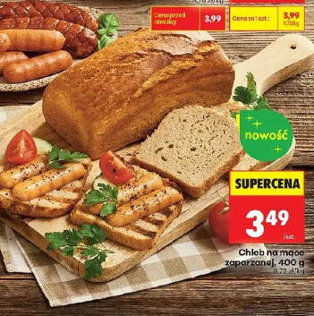 Chleb na maśle zaparzany