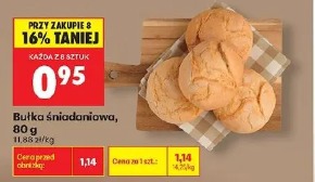 Bułka śniadaniowa 80 g