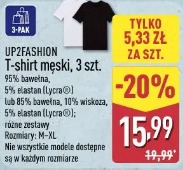 Up2fashion T-shirt męski, 3 szt.
