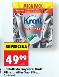 Kraft Ultimate All in One tabletki do zmywarki