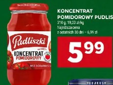 Koncentrat pomidorowy Pudliszki