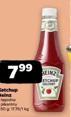 Ketchup Heinz łagodny pikantny