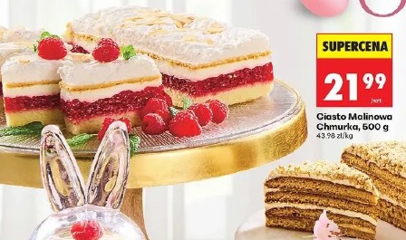 Ciasto Malinowa Chmurka